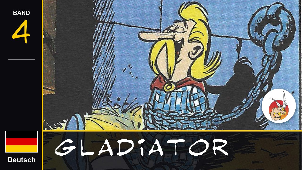 Asterix als Gladiator
