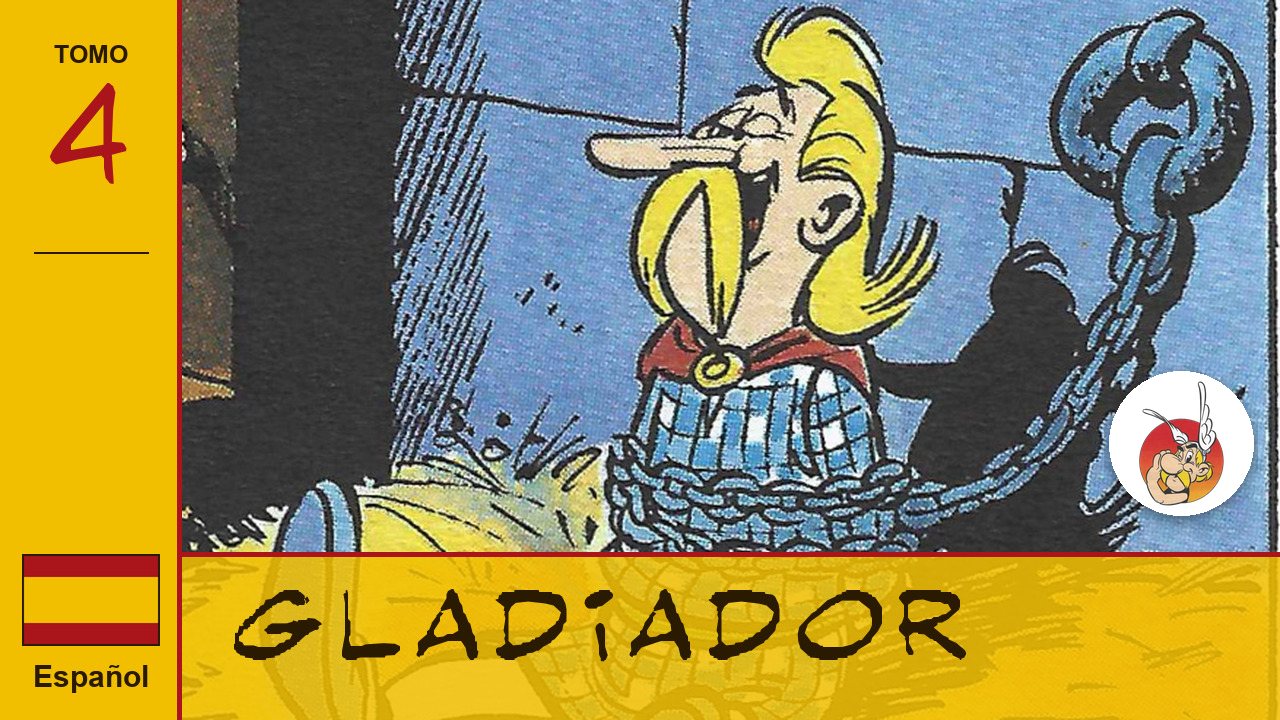 Astérix gladiador